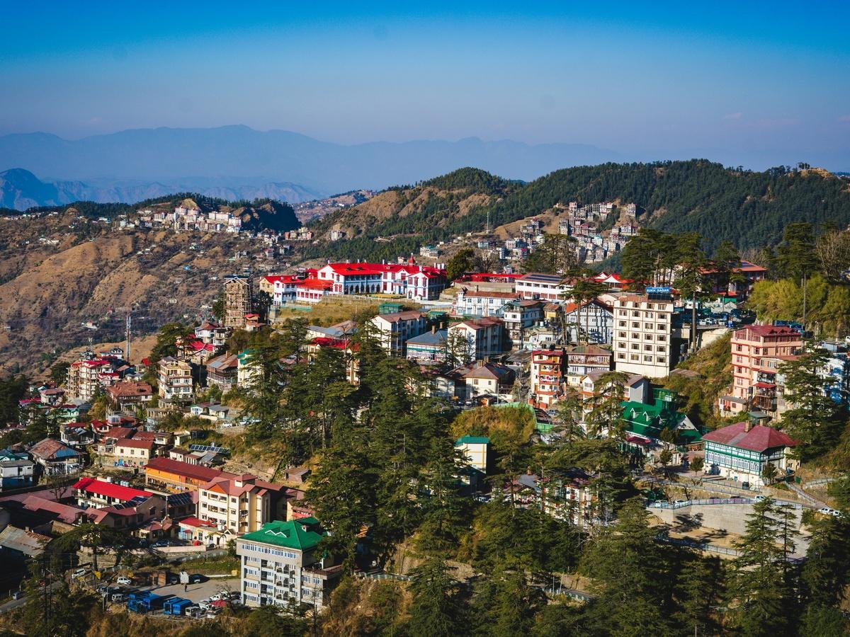 Scenic view from Triund trek.