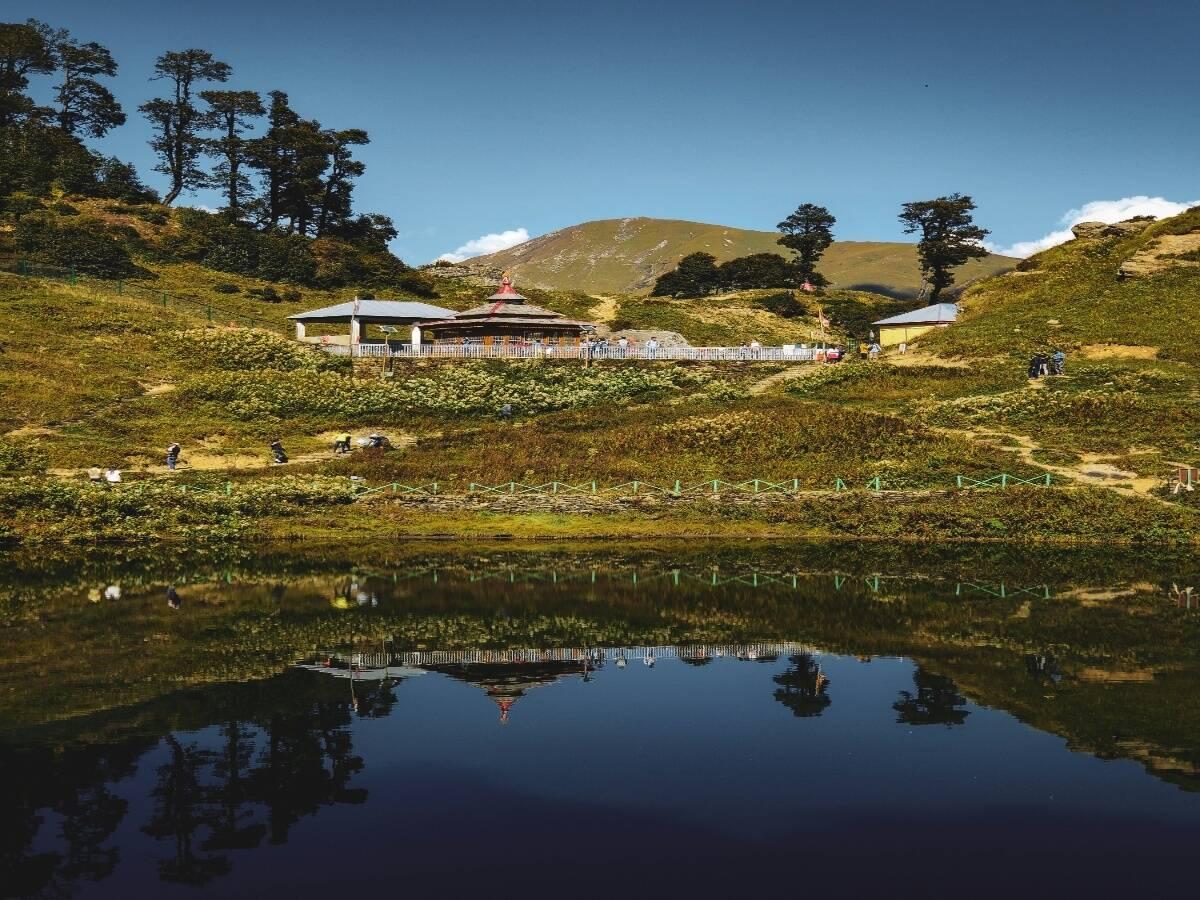 Scenic view from Triund trek.