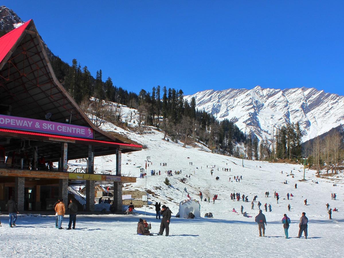 Scenic view from Triund trek.