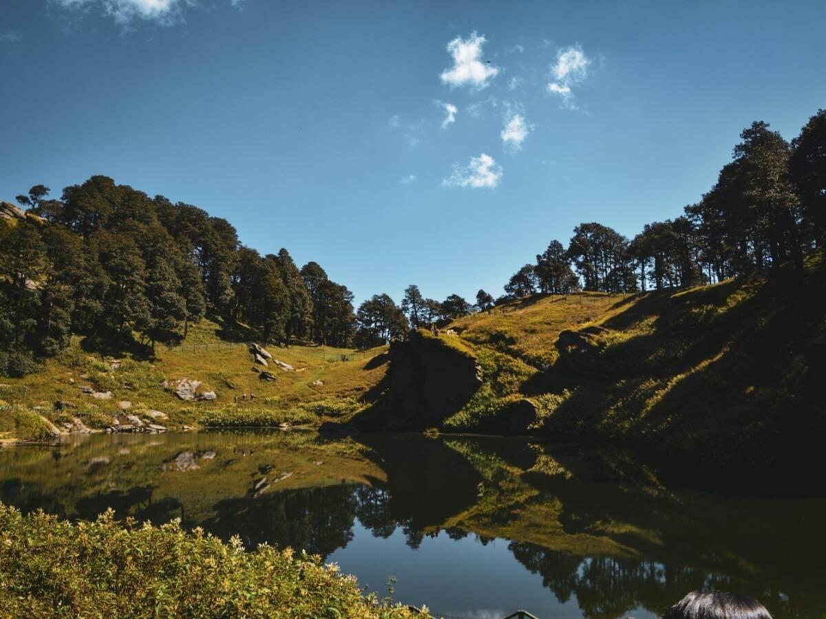 Scenic view from Triund trek.