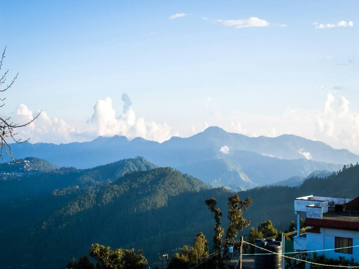 Scenic view from Triund trek.
