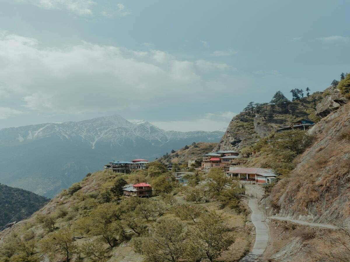 Scenic view from Triund trek.