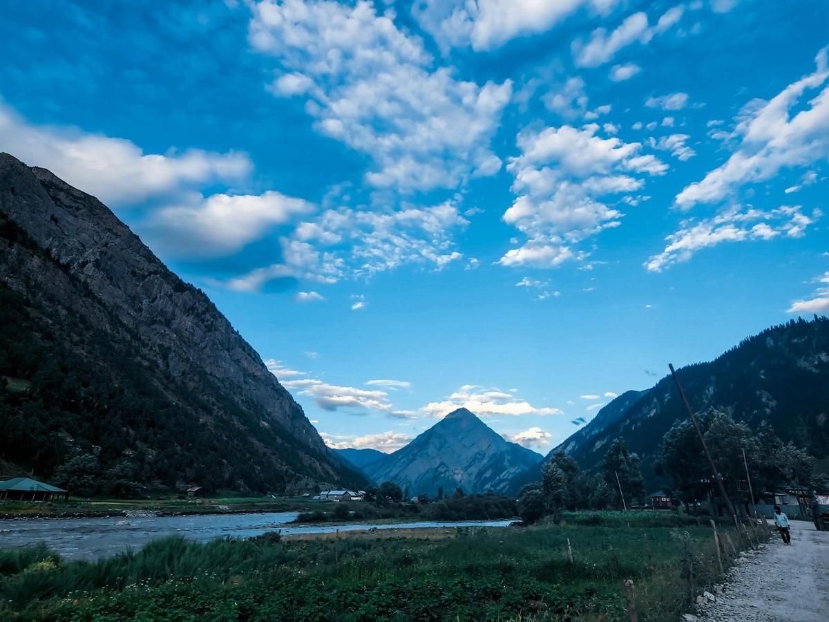 Scenic view from Triund trek.