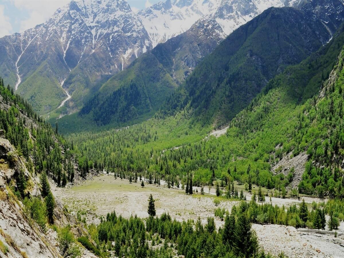 Scenic view from Triund trek.