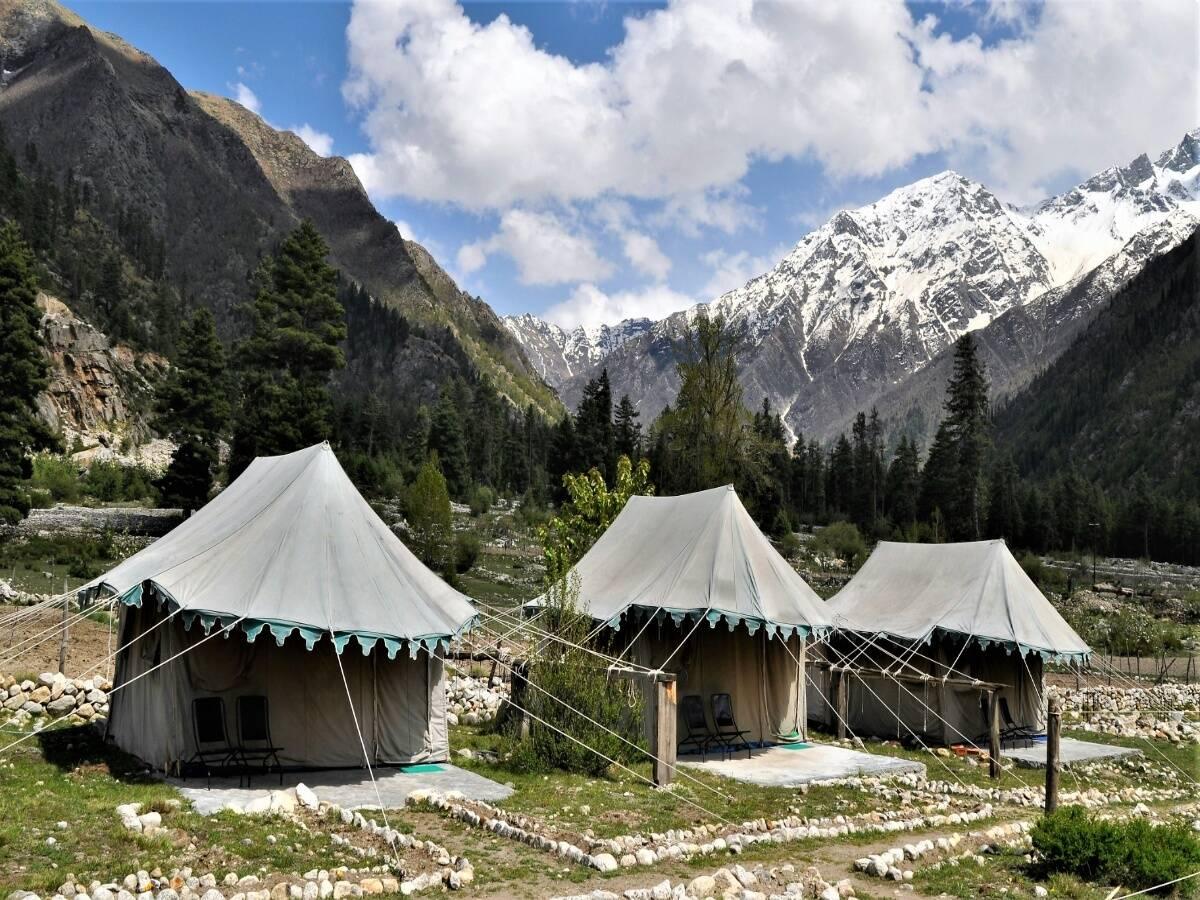 Scenic view from Triund trek.