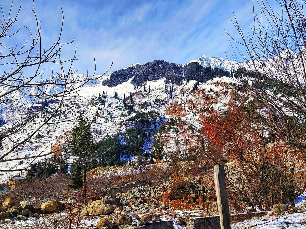 Scenic view from Triund trek.