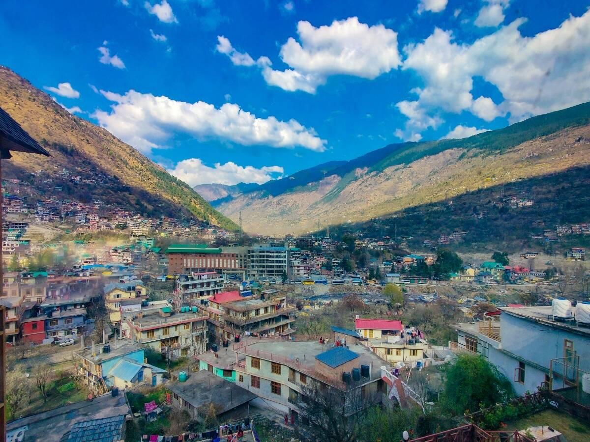 Scenic view from Triund trek.