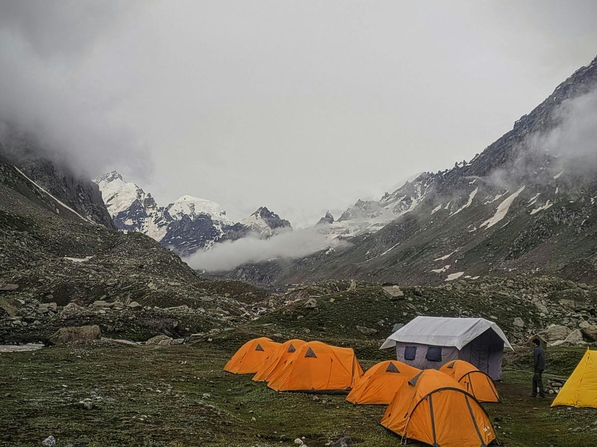 Scenic view from Triund trek.