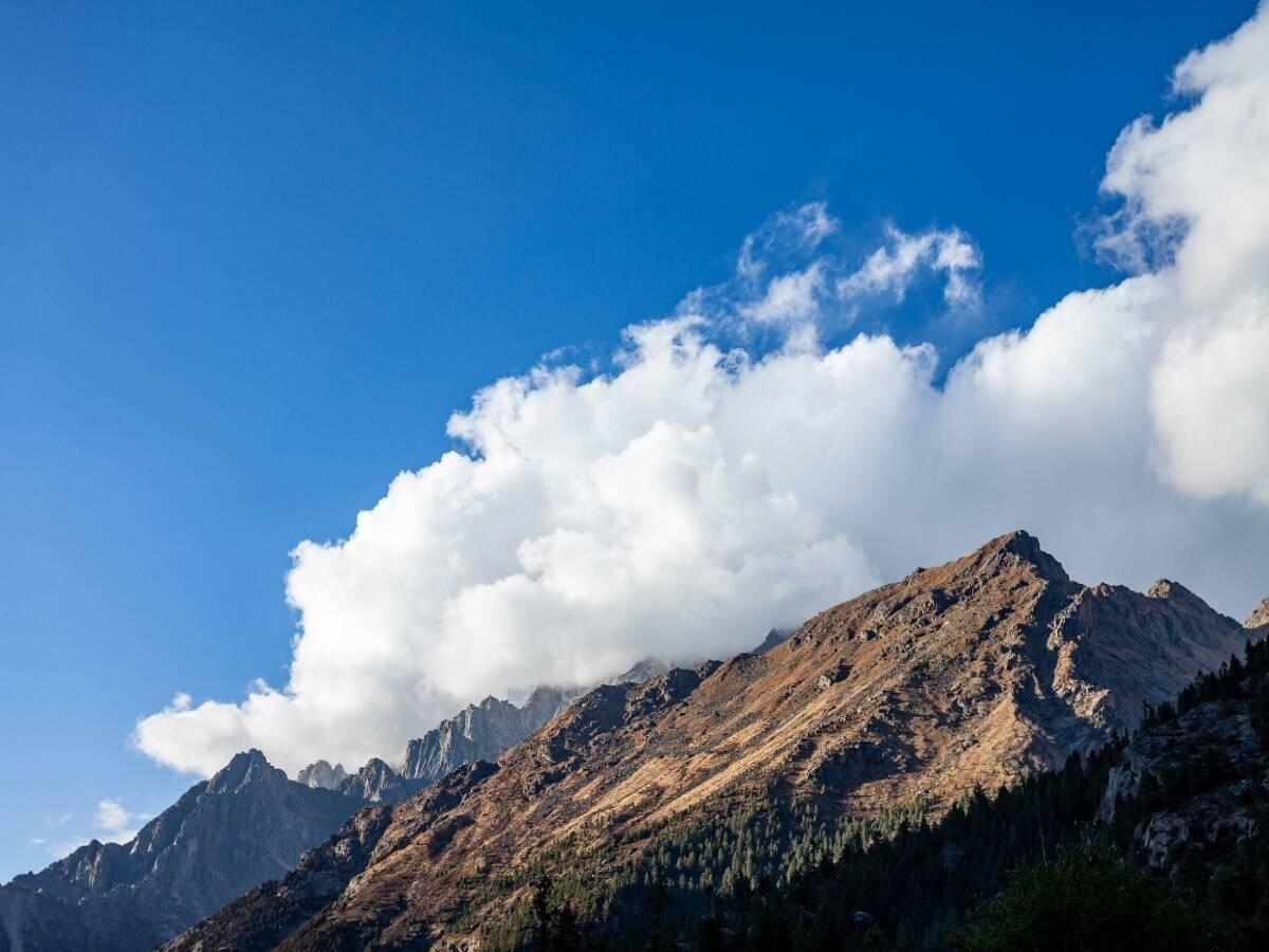 Scenic view from Triund trek.