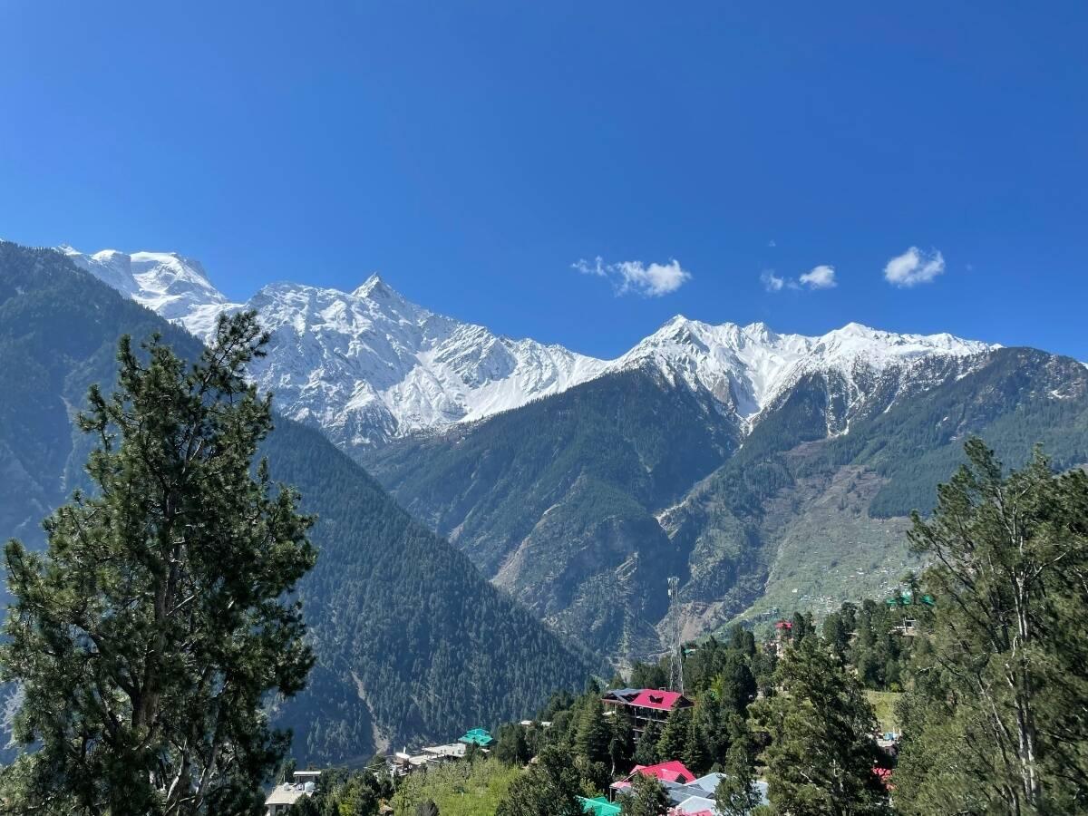 Scenic view from Triund trek.