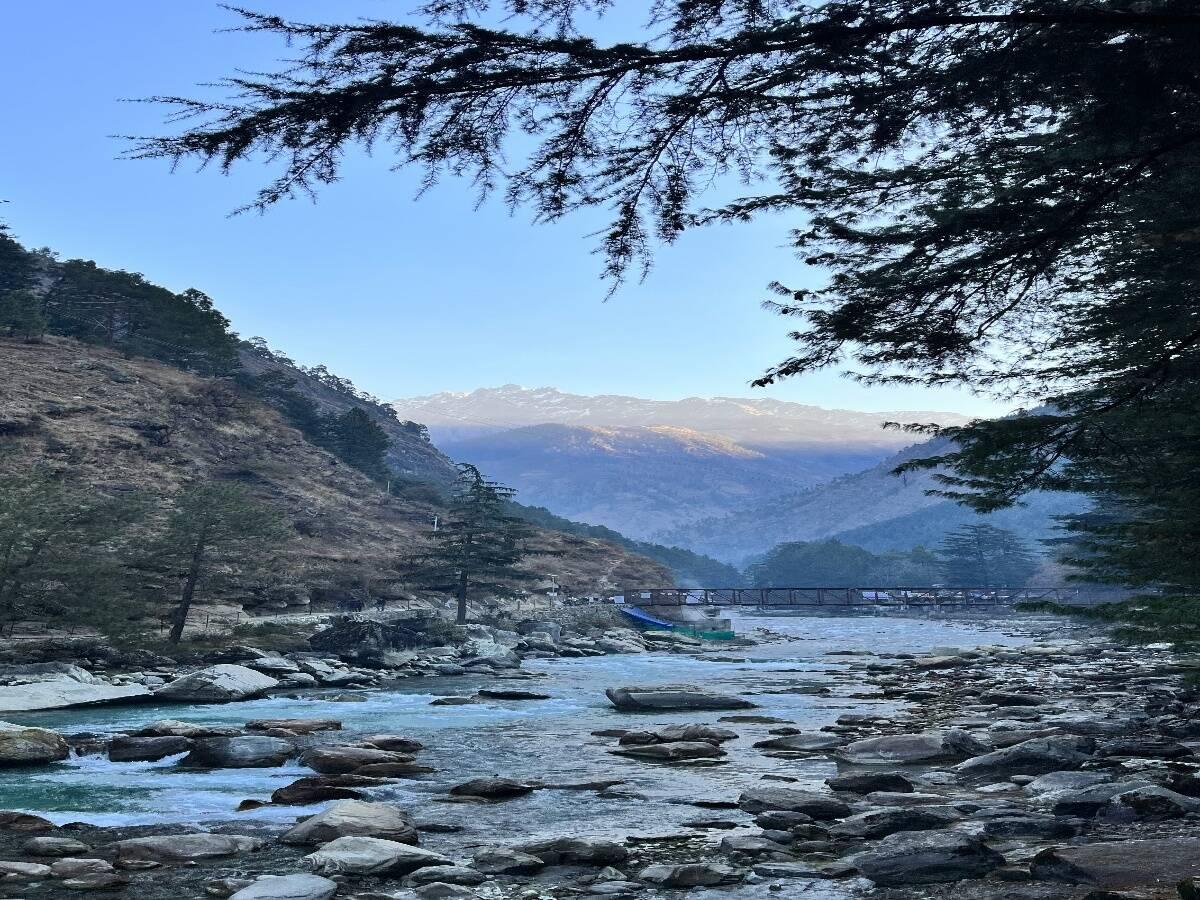 Scenic view from Triund trek.