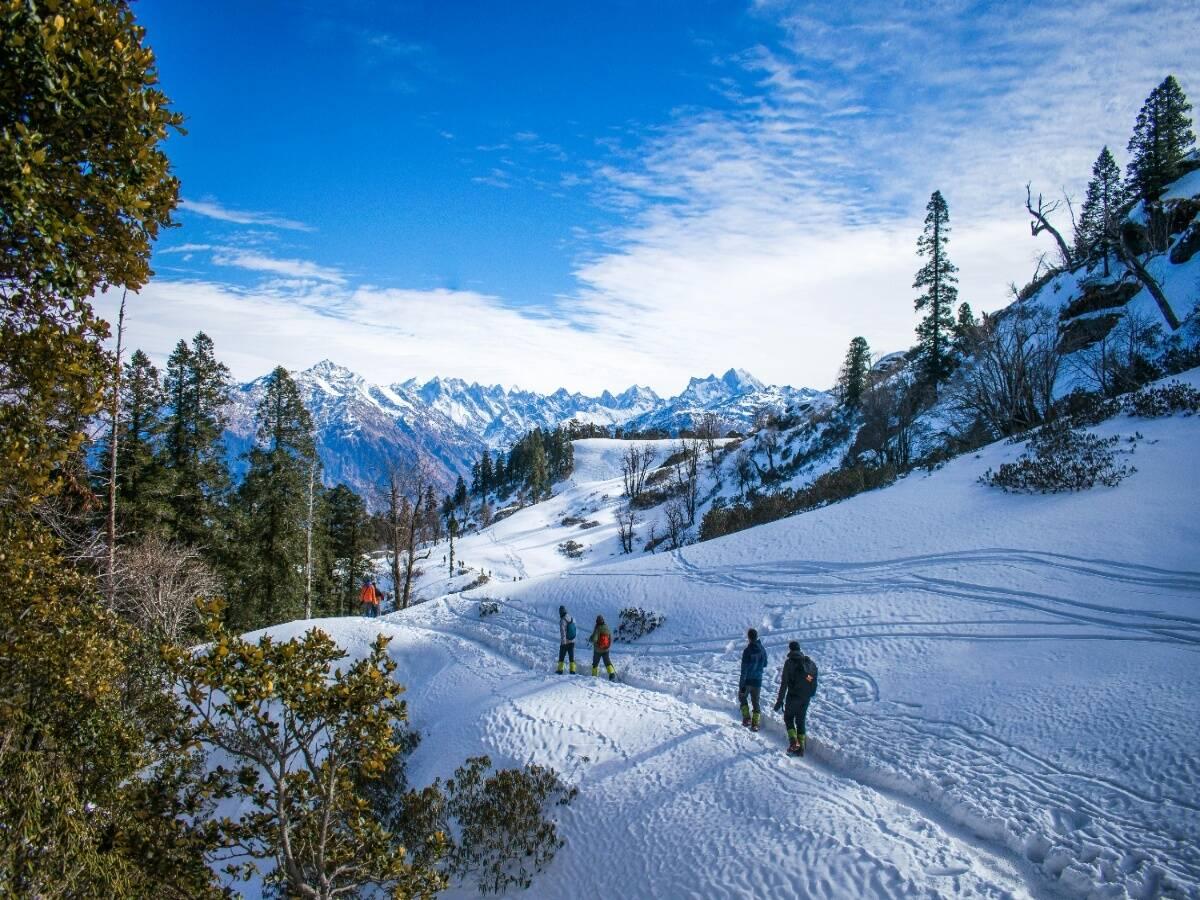 Scenic view from Triund trek.