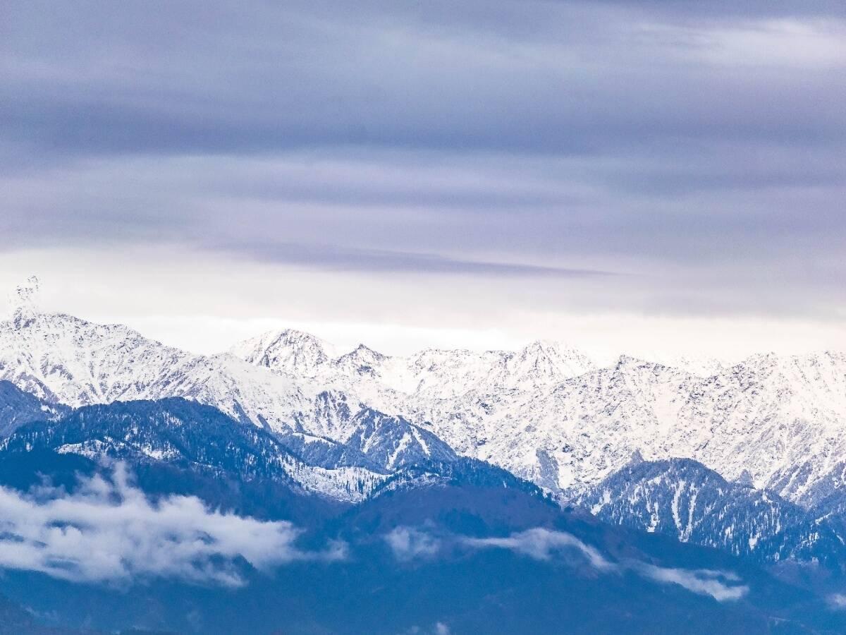 Scenic view from Triund trek.
