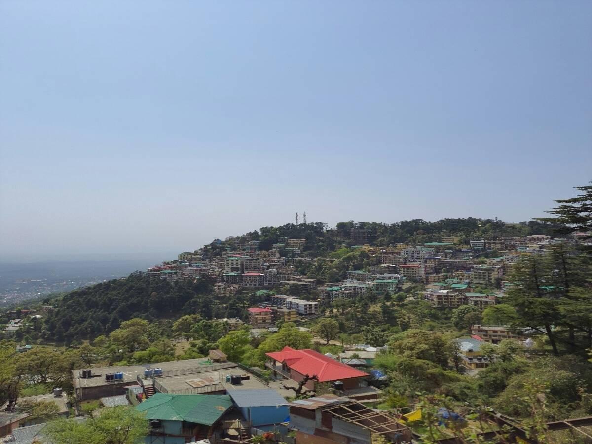 Scenic view from Triund trek.