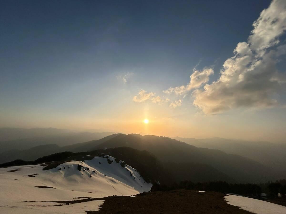 Scenic view from Triund trek.