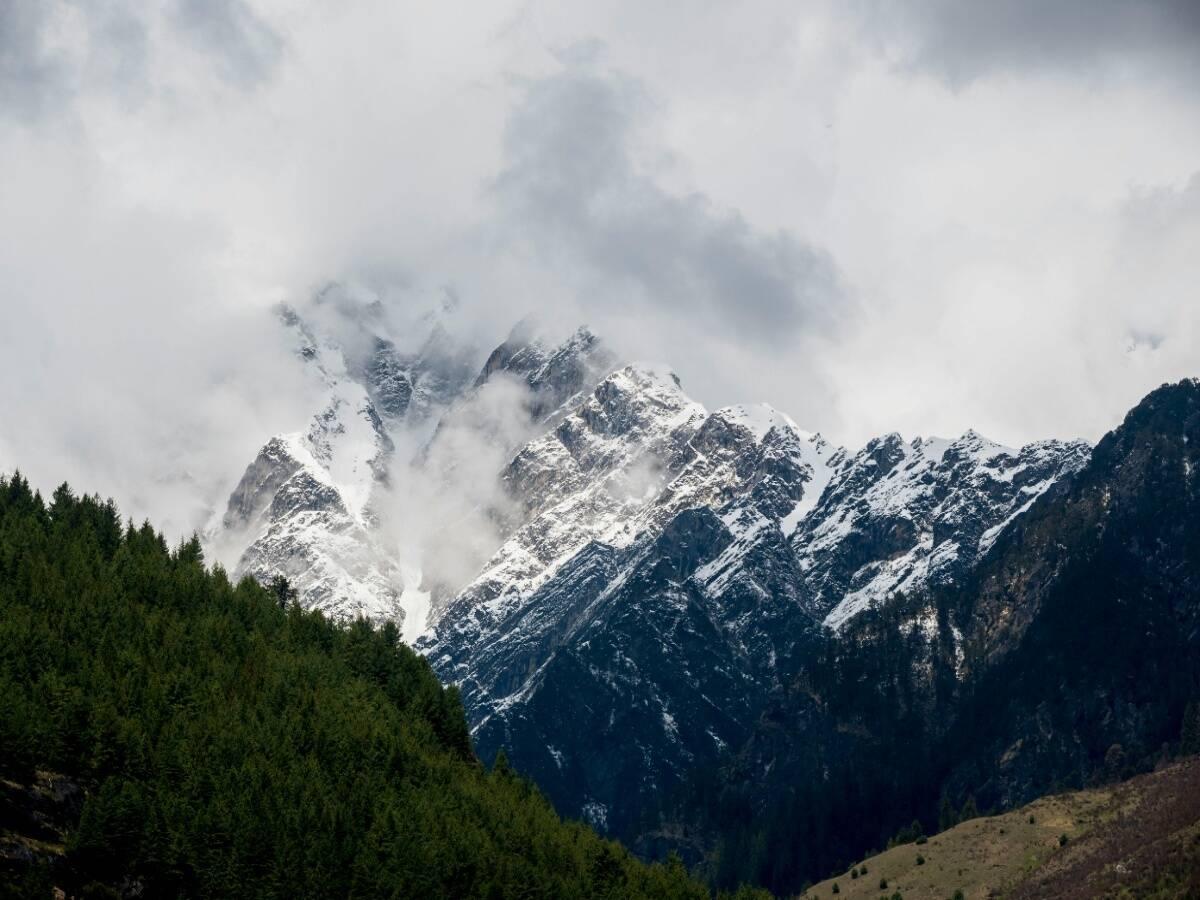 Scenic view from Triund trek.