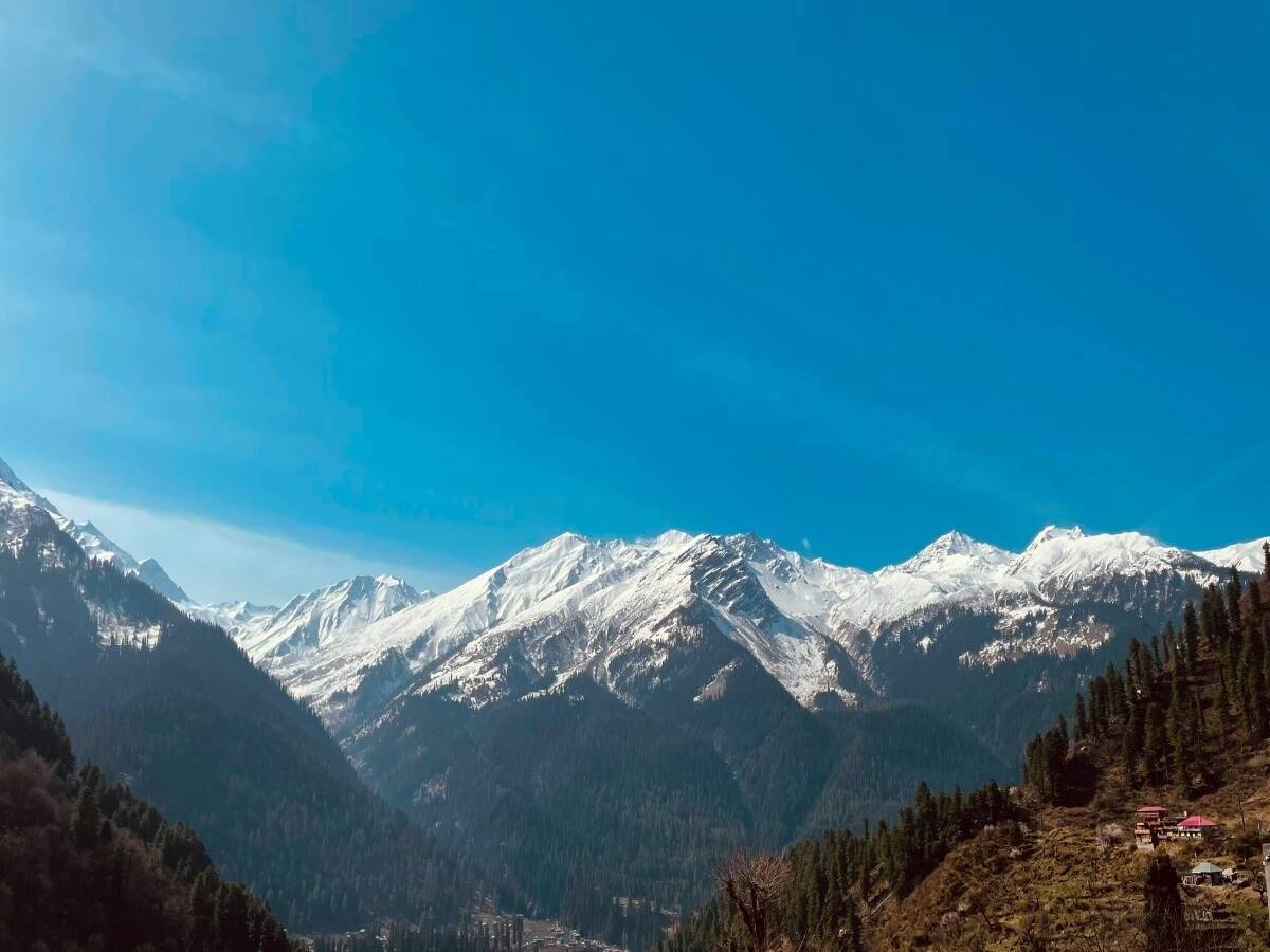 Scenic view from Triund trek.