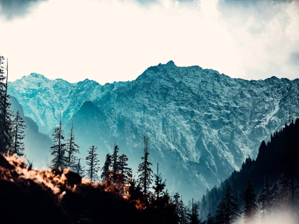 Scenic view from Triund trek.
