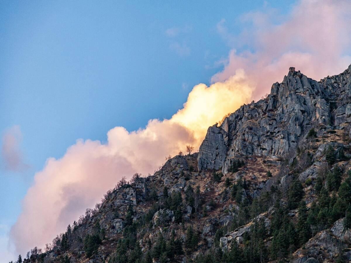 Scenic view from Triund trek.