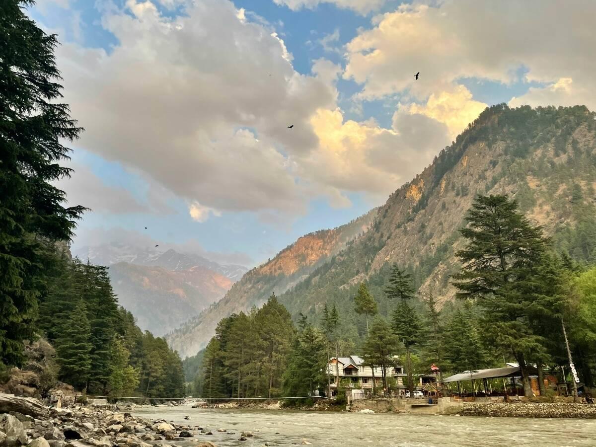 Scenic view from Triund trek.