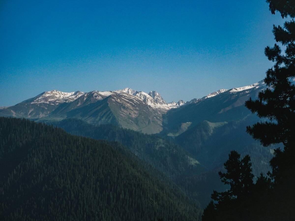 Scenic view from Triund trek.