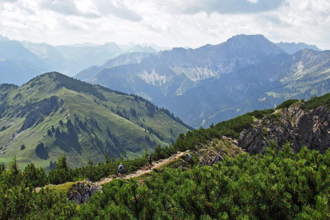 Scenic view from Triund trek.