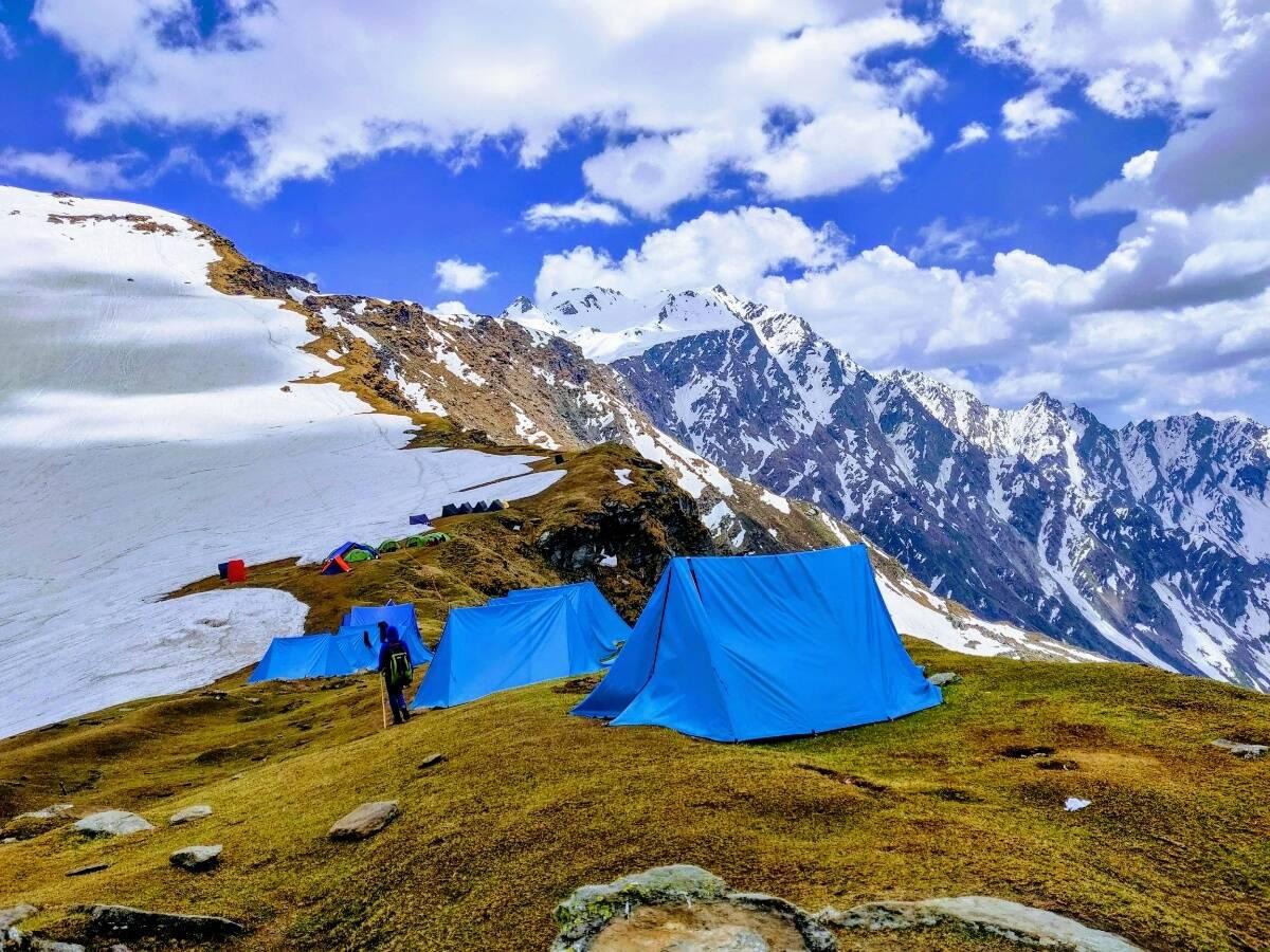 Scenic view from Triund trek.
