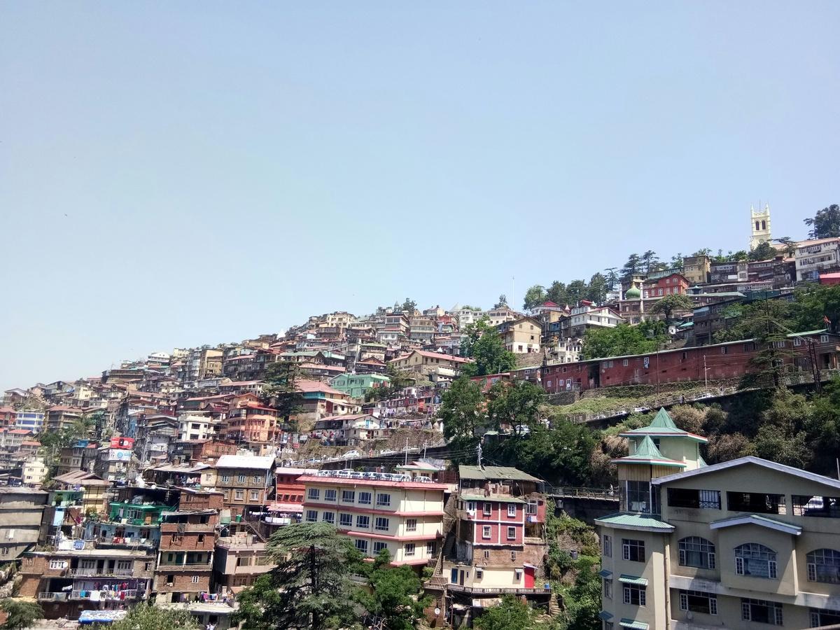 Scenic view from Triund trek.